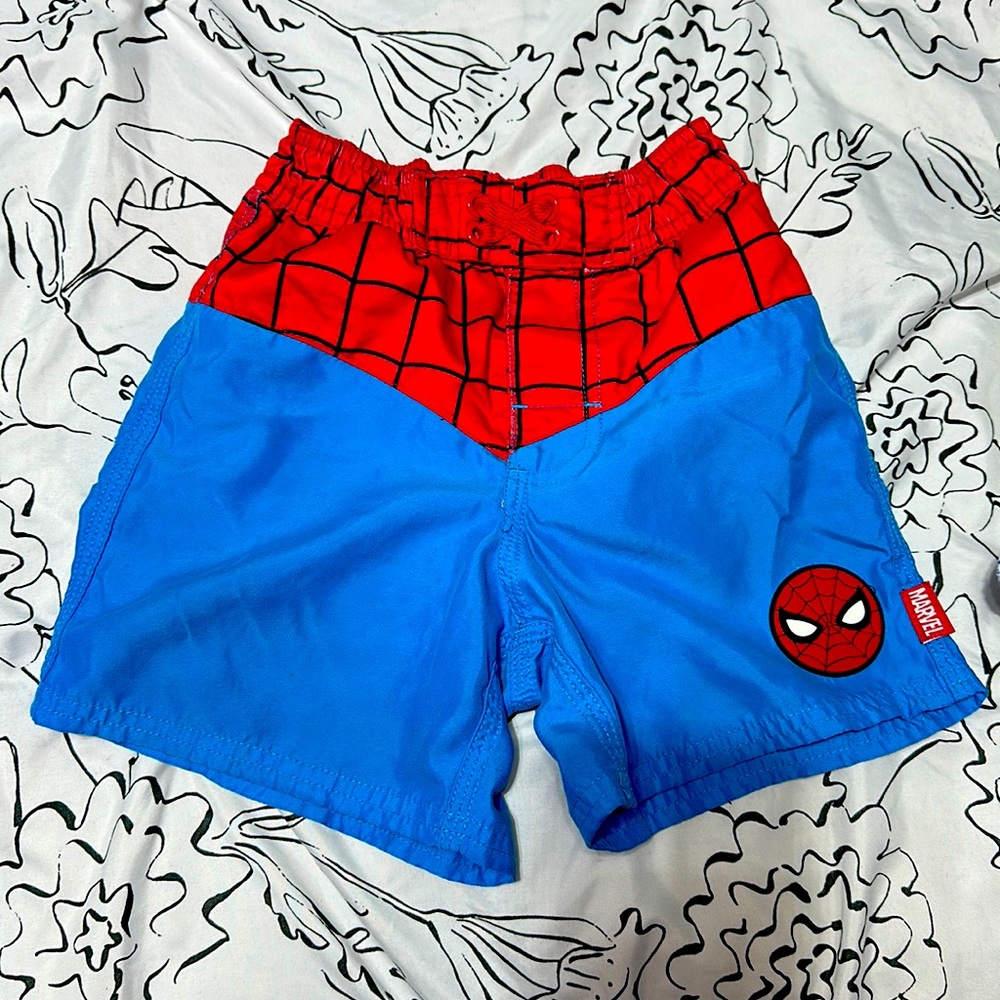 4T Spiderman Swim Trunk - Disney